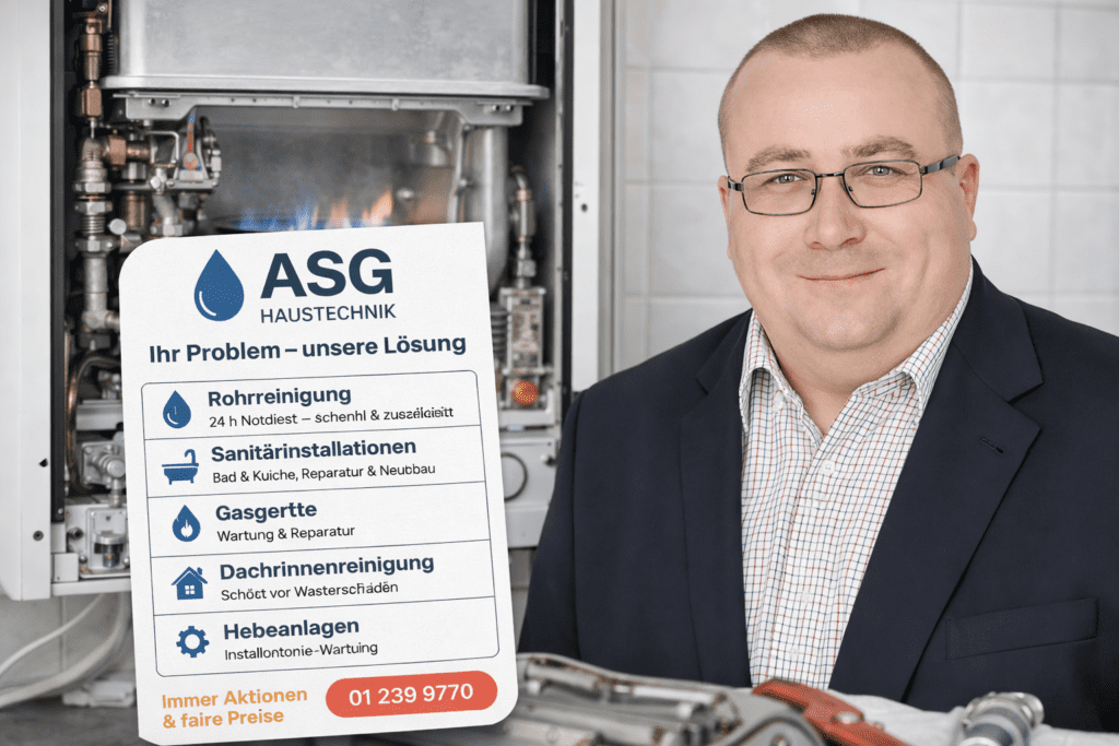 Mobile Klimageräte kühlen die Wohnung. In Kombination mit Gasthermen kann das aber zur tödlichen CO-Falle werden! Installateur Notdienst Wien A-S-G Haustechnik