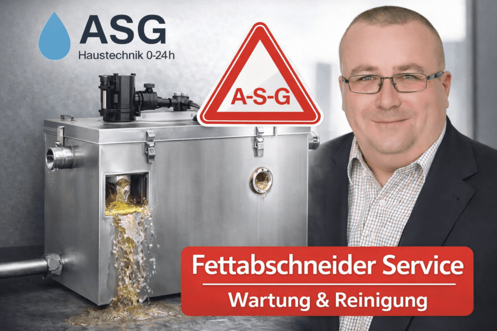 Fettabscheider Wartung A-S-G Haustechnik ist ihr Partner für Gastronomie in Wien