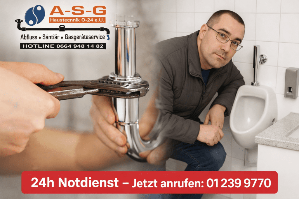 A-S-G Haustechnik - Installateur Notdienst: Wien 1230. Ihr 24h Partner für Mieter. Bei Heizungsausfall, Wasserschaden und anderen Wohnungsnotfällen.