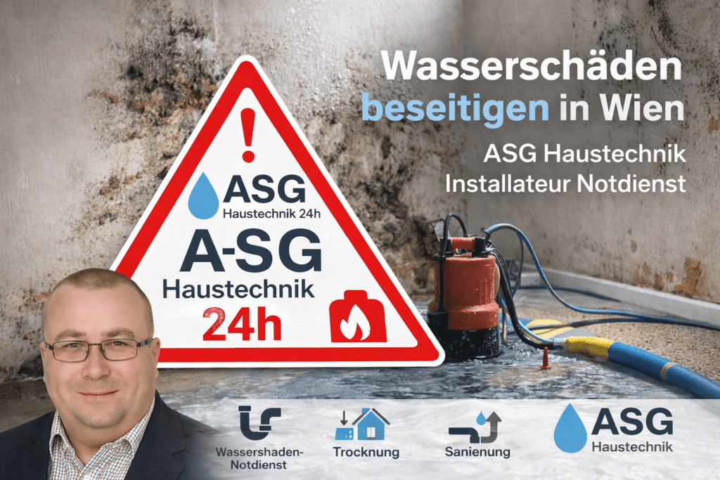 Rohrverstopfung Notdienst in Wien – A-S-G Haustechnik Installateur