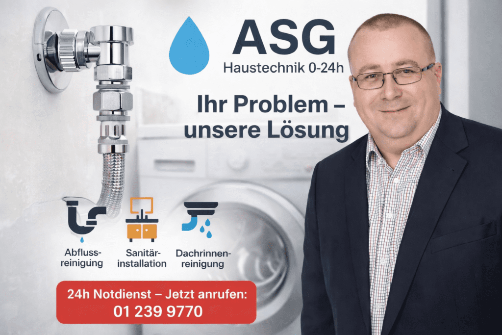 A-S-G Haustechnik Installateur Wien mit 24h Notdienst in allen Bezirken Wien