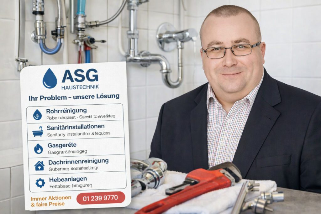 A-S-G Haustechnik 0-24 e.U. Installateur und Haustechniker 24h Notdienst Wien