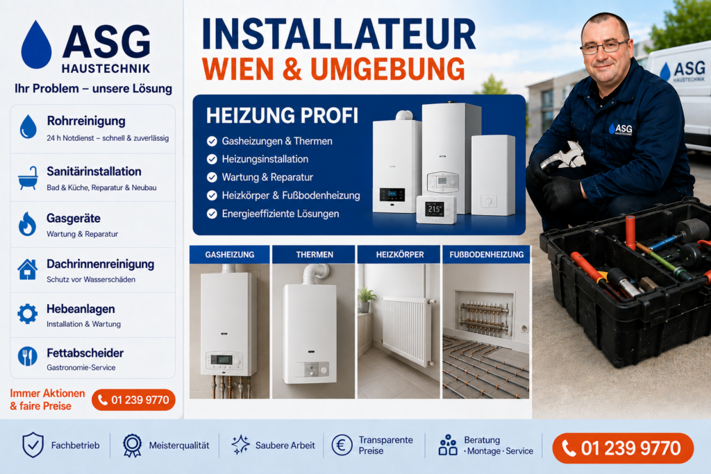 A-S-G-Haustechnik Wien Geschäftsführer Berislav Trbara macht ein faires Angebot