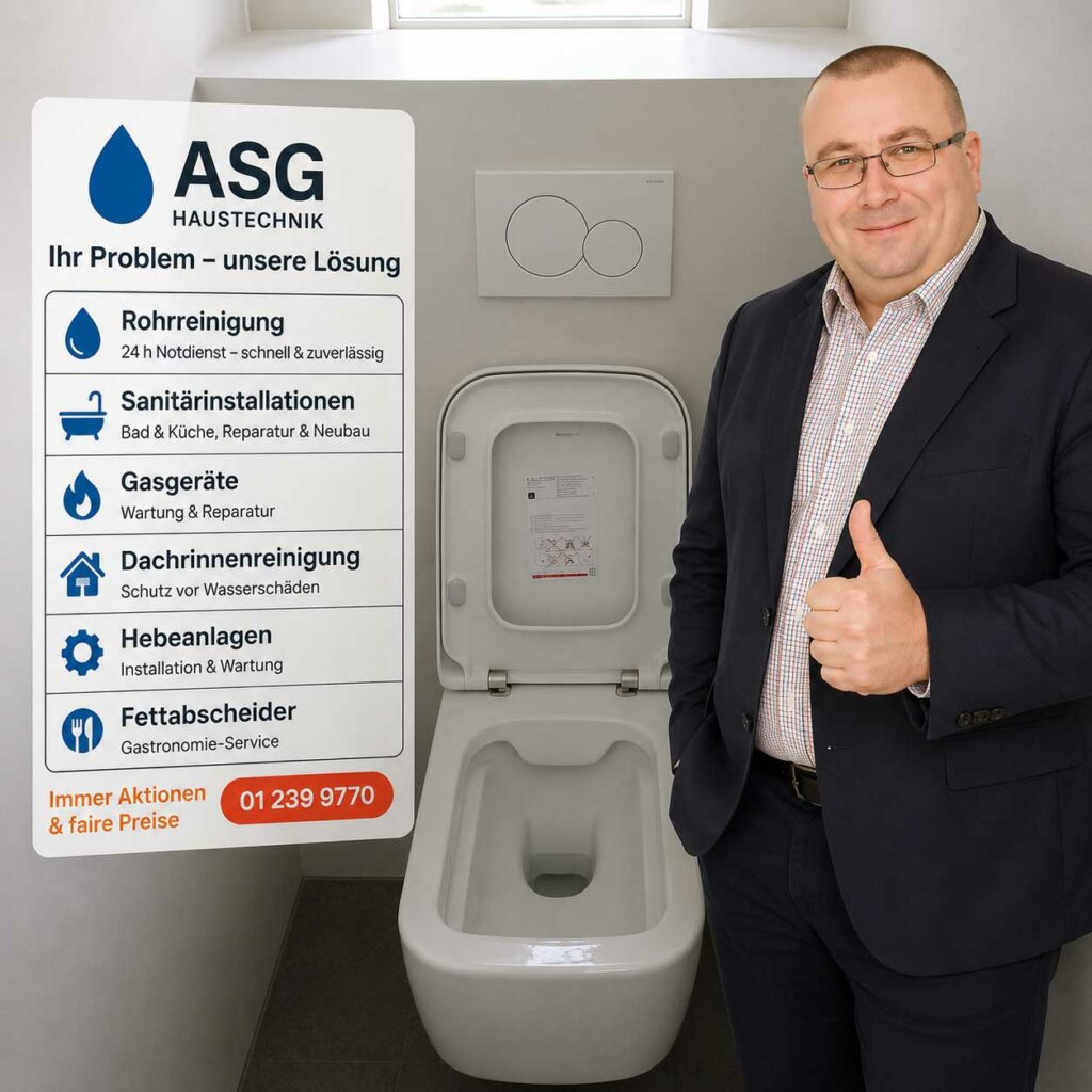 WC Wien A-S-G Haustechnik & Installateur Berislav Trbara Wien