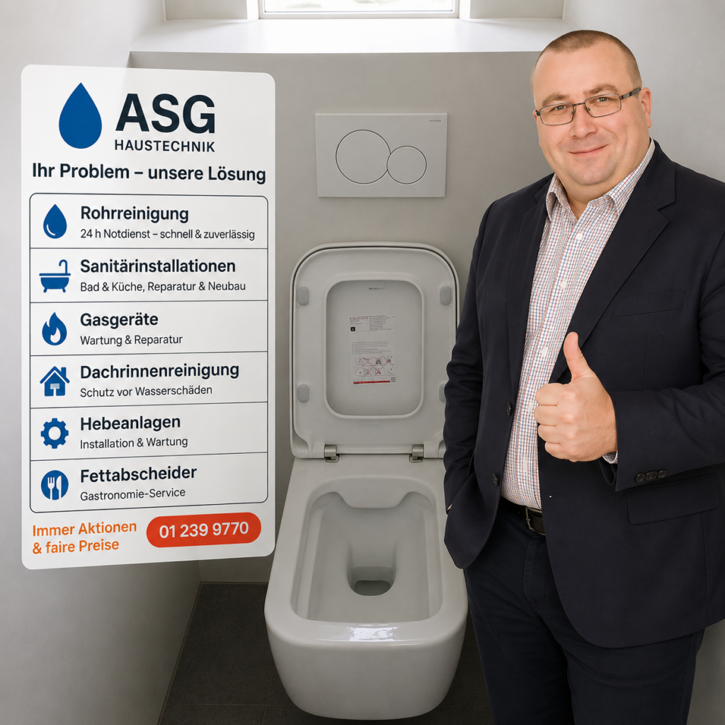 WC A-S-G Haustechnik & Installateur Berislav Trbara Wien